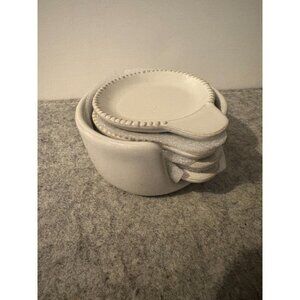 Hearth and Home by Magnolia Sauce Dishes in Holder, New  # 3161